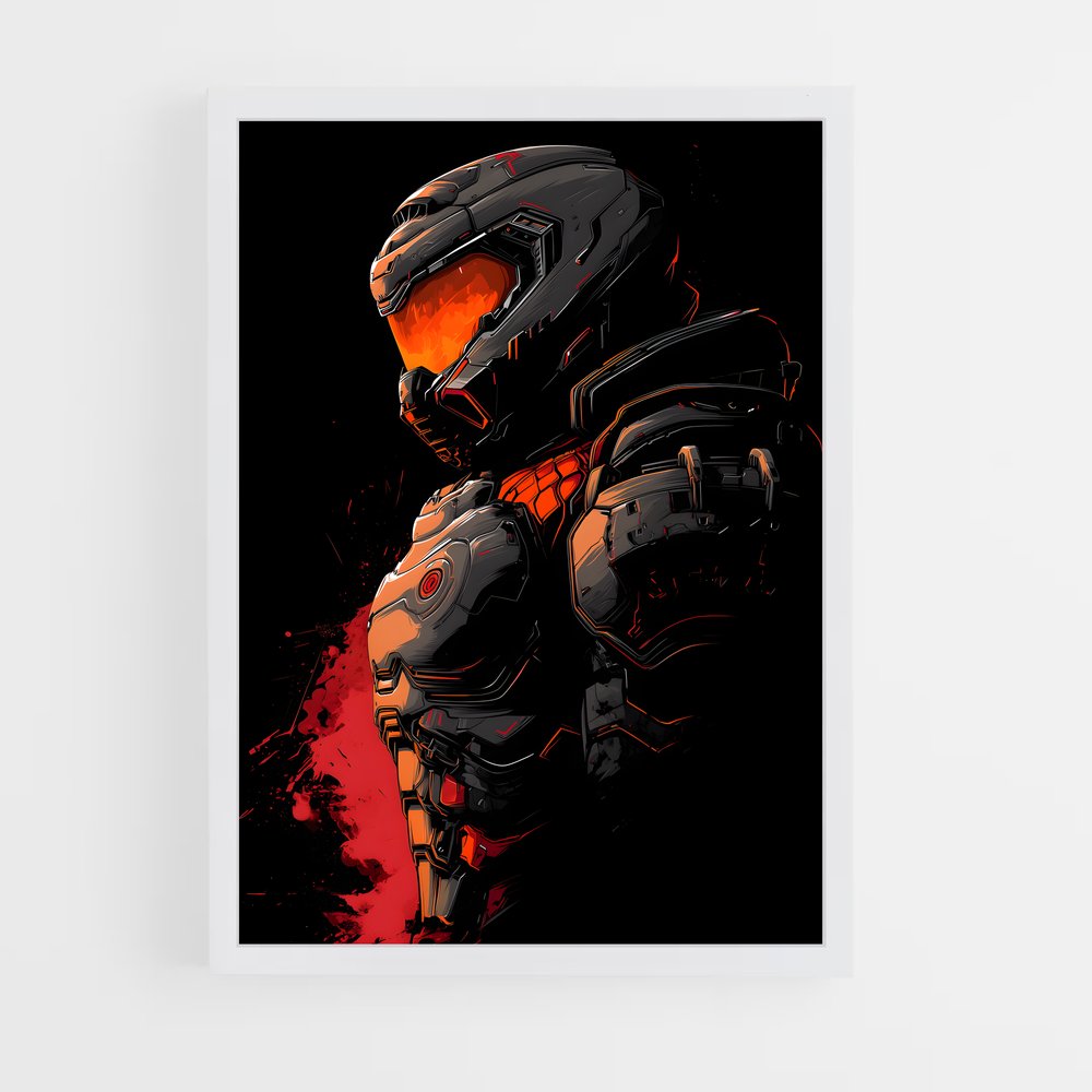 Poster Doom Slayer: Ascension Rouge (vue 3)
